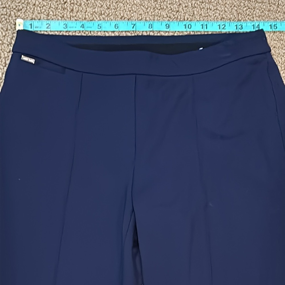 WHBM The Ankle Boot Pull On Front Pleat Pants size 4 Career Office Casual - Picture 12 of 15